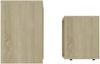vidaXL Couchtisch-Set Sonoma-Eiche 48 x 30 x 45 cm Holzwerkstoff 802888 Bild 5