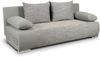 Schlafsofa Naki - Sofa mit Schlaffunktion und Bettkasten, Bettsofa, Couch (Grau + Grau (Alova 10 + Berlin 01)) Bild 2