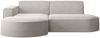 Kaiser Möbel Ecksofa Designer MODENA STUDIO L stoff Poso, Neve, Quelle Bild 2