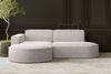 Kaiser Möbel Ecksofa Designer MODENA STUDIO L stoff Poso, Neve, Quelle Bild 5
