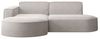 Kaiser Möbel Ecksofa Designer MODENA STUDIO L stoff Poso, Neve, Quelle Bild 4