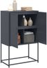 vidaXL Highboard Anthrazit 68,5x38,5x107 cm Stahl 846508 Bild 5