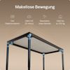 Desktronic Elektrisch höhenverstellbarer Schreibtisch HomeMax 160x80 cm Schwarz/Weiß mit Memory-Funktion, Anti-Kollisions Technologie, USB-A und USB-C-Ladeanschlüssen Bild 3