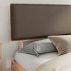 vidaXL Bettgestell mit gepolstertem Kopfteil Taupe 200 x 200 cm 3398067 Bild 3