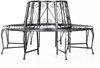 Outsunny Gartenbank Baumbank im geschmackvollen Design Bild 2