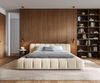 Polsterbettgestell Cutio 180x200 cm Teddystoff Beige Bild 2