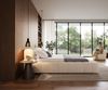 Polsterbettgestell Cutio 180x200 cm Teddystoff Beige Bild 5