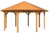 SKANHOLZ Pavillon, Zeltdach, achteckig, BxT: 557x557 cm natur Gartenpavillon Bild 1
