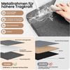 Woltu Aufbewahrungsbox (3 St, Set), mit Deckel, mit Griffen, faltbar, Grau Bild 3