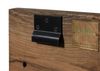 Wandregal Sheesham 132x25x20 grau geölt NATURE GREY #0111 Bild 5