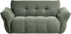 Sofa 2-Sitzer HALBA Bouclé Grün Bild 4