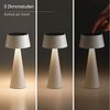 SIGOR LED Tischleuchte Akku-Tischleuchte, Dimmbar, LED fest integriert, Warmweiß Bild 4