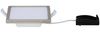 Paulmann Einbauleuchten Set Panel Areo eckig IP23 LED 1x8W 3000K 230V 120x120mm Nickel matt/Kunststoff19219 Bild 3