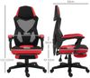 Schreibtischstuhl 58 x 63 x 112-122 cm aus Polyester, ergonomisch, höhenverstellbar, Schwarz Bild 2