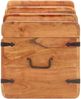 vidaXL Truhe 90x40x40 cm Massivholz Akazie 289643 Bild 4
