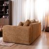 Bronx71 3-Sitzer Sofa Kyle Chenille ockergelb Bild 5