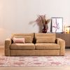 Bronx71 3-Sitzer Sofa Kyle Chenille ockergelb Bild 2