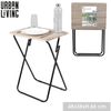 Urban Living Klapptisch faltbarer Tisch PRAKTIK klappbarer Falttisch Beistelltisch, mobil einsetzbar, platzsparend zu verstauen Bild 2