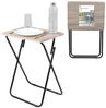 Urban Living Klapptisch faltbarer Tisch PRAKTIK klappbarer Falttisch Beistelltisch, mobil einsetzbar, platzsparend zu verstauen Bild 4
