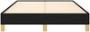 vidaXL Bettgestell ohne Matratze Schwarz 120x190 cm Stoff 379491 Bild 5