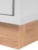 Kommode Hanno in grau und Hickory Walnuss 82 cm Bild 4
