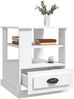vidaXL Beistelltisch Weiß 50x50x60 cm Holzwerkstoff 816408 Bild 5