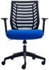 Rocada Bürodrehstuhl mit Armlehne blau Bild 2