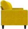 vidaXL 3-Sitzer-Sofa Gelb 180 cm Samt 359215 Bild 5