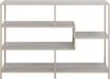 Standregal >Seaford< in grau, Metall / Holzwerkstoff - 114x78x35cm (BxHxT) Bild 3