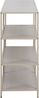 Standregal >Seaford< in grau, Metall / Holzwerkstoff - 114x78x35cm (BxHxT) Bild 5