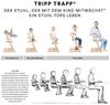 Stokke 'Tripp Trapp' Hochstuhl, black, höhenverstellbar, Buche massiv, bis 110 kg Bild 3