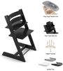 Stokke 'Tripp Trapp' Hochstuhl, black, höhenverstellbar, Buche massiv, bis 110 kg Bild 4