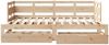 vidaXL Tagesbett Ausziehbar mit Schubladen ohne Matratze 90x200 cm 3302231 Bild 4