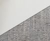 Eckcouch Clovis Weiß/ Hellgrau Ottomane Rechts Ecksofa modular Bild 3