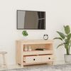 vidaXL TV-Schrank 79x35x52 cm Massivholz Kiefer 821497 Bild 3