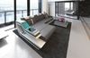 Sofa Dreams Ecksofa Ledercouch Ledersofa Ravenna L Form Leder Sofa, Couch, mit LED, wahlweise mit Bettfunktion als Schlafsofa, Designersofa Bild 4
