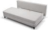 Schlafsofa (B/H/T: 200x91x100 cm) in Hellgrau Bild 3
