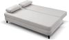 Schlafsofa (B/H/T: 200x91x100 cm) in Hellgrau Bild 4