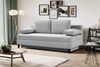 Schlafsofa (B/H/T: 200x91x100 cm) in Hellgrau Bild 5