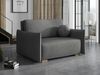 Sofa Viva Glov II mit Schlaffunktion, 2 Sitzer Schlafsofa mit Bettkasten (Farbe: Soul 18) Bild 2