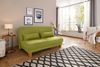Home affaire Schlafsofa Gina, vom Sofa zum Bett mit einem Handgriff, in 4 Breiten, Nierenkissen Bild 2