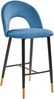 Barstuhl Samtstoff kobaltblau 2er Set FALTON Bild 5