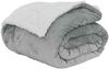 vidaXL Überwurfdecke Grau 220 x 240 cm Fleece 42016987 Bild 2