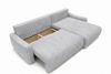 Kaiser Möbel Ecksofa mit Schlaffunktion für Wohnzimmer, Cordstoff Tilia, JAPANDI, Japandi-Stil, Abgerundete Form, Cordstoff mit hoher Abriebfestigkeit Bild 4