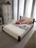 Bett Mango / Akazie 200x200x75 weiß gewachst CASTLE-ANTIK #404 Bild 2