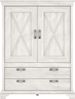 Forte KASHMIR Highboard Pinie weiß Bild 2