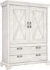 Forte KASHMIR Highboard Pinie weiß Bild 3
