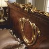 Casa Padrino Luxus Barock Doppelbett Dunkelbraun / Gold - Barock Möbel - Made in Italy Bild 3