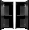 Hängeschrank 20cm, schwarz, NEWPORT-56-BLACK Bild 3