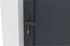 Vente-unique - BRAMENO Side gate Metall Grau - B 4,6 cm x H 161 cm x L 103 cm Bild 5